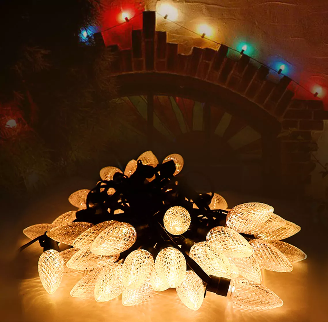 Lampu Rentetan Mentol C9